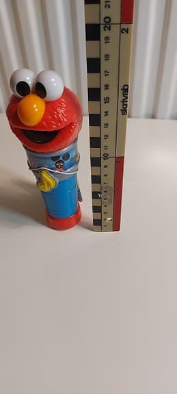 Elmo Mikrofon – Sesame Street Leksak med Ljud, Fungerar!