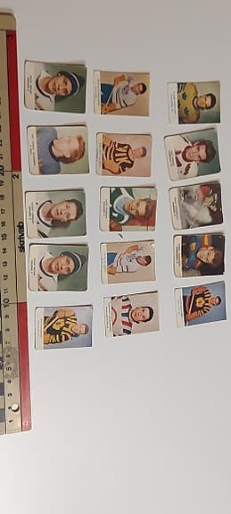 1950-tal Ishockey Kort – 15 st Vintage (Alfa/Turion) – Tumba Johansson ingår
