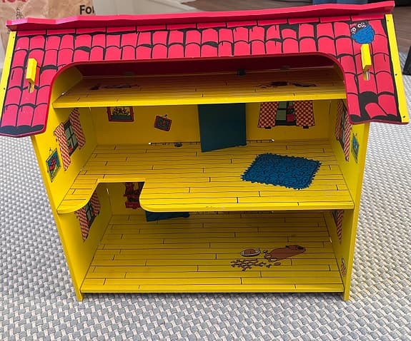 Pippi Långstrump leksakshus med figurer