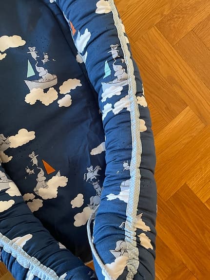 Babynest ekologiskt hemsytt
