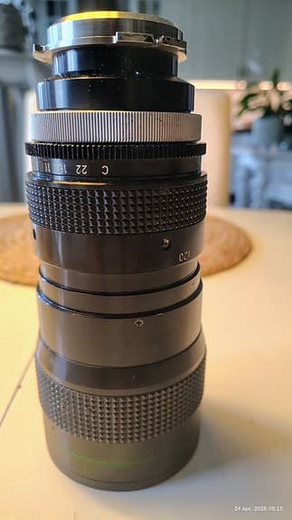 Canon C-16 Macro Zoom 12–120mm f/2.2 – Fluorite – Vintage