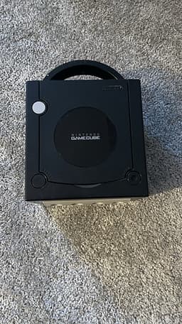 Nintendo GameCube spelkonsol svart