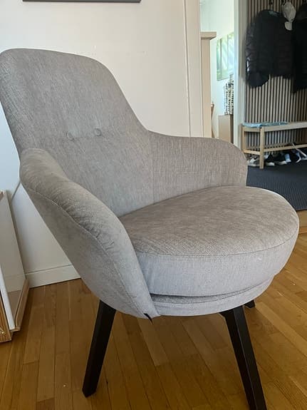 Snurr fåtölj