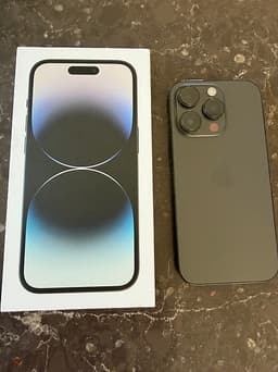 Apple iPhone 14 Pro 256 GB svart