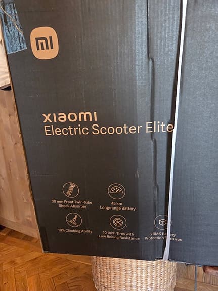Xiaomi Electric Scooter Elite elsparkcykel