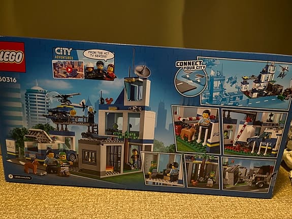 LEGO City polisstation 60316 byggsats