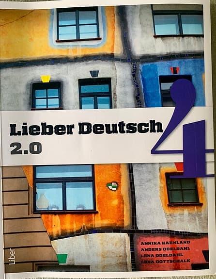 Lieber Deutsch 2.0 nivå 4 lärobok i tyska