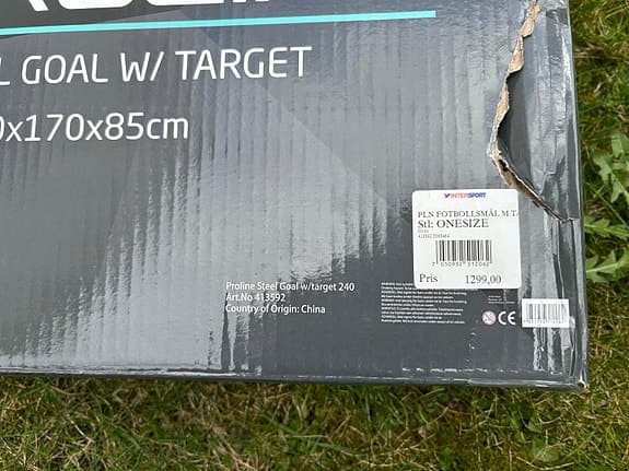 Proline fotbollsmål 240x160x85 cm