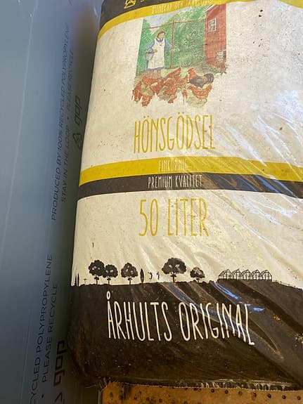 Södra Århults hönsgödsel 50 liter Århults Original