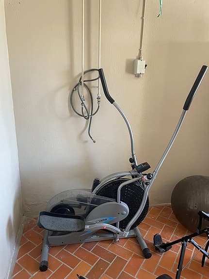 Crosstrainer grå/svart