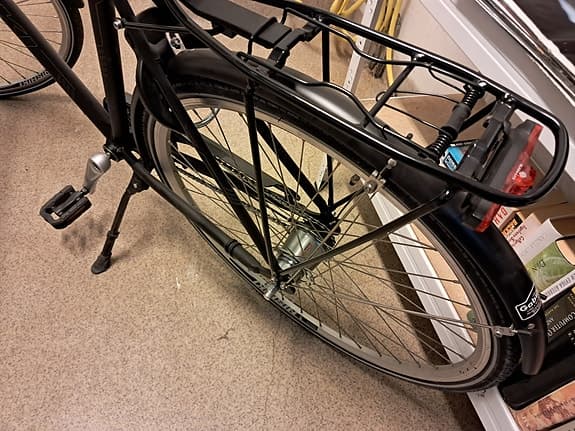 NY herrcykel NISHIKI Spirit 1 svart 7vxl stor ram