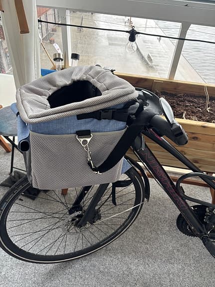 Cykelkorg mm för djur