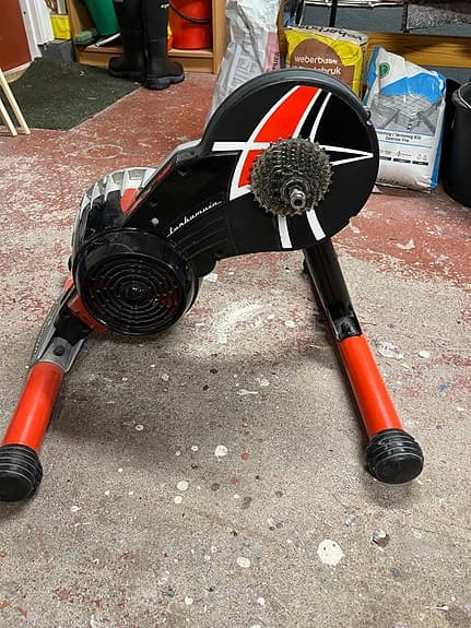 Cykeltrainer rulle för inomhuscykling