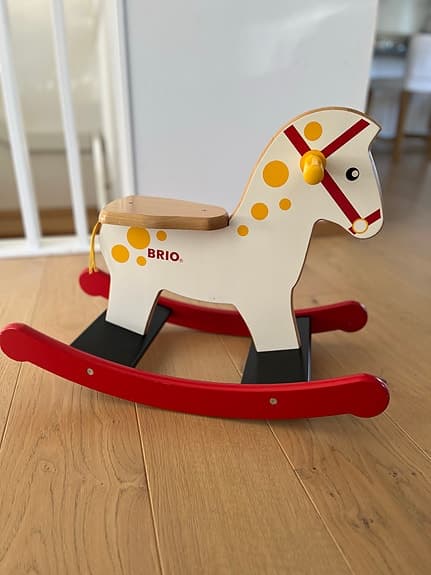 BRIO gunghäst i trä