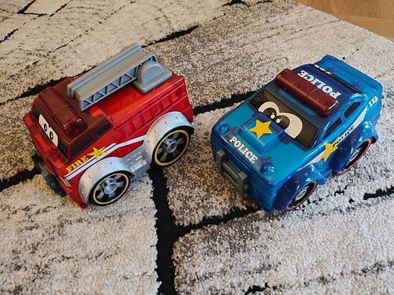 Brandbil & polisbil