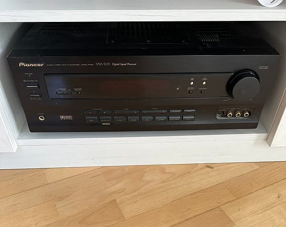 Pioneer VSA-E03 hemmabioreceiver svart med fjärrkontroll