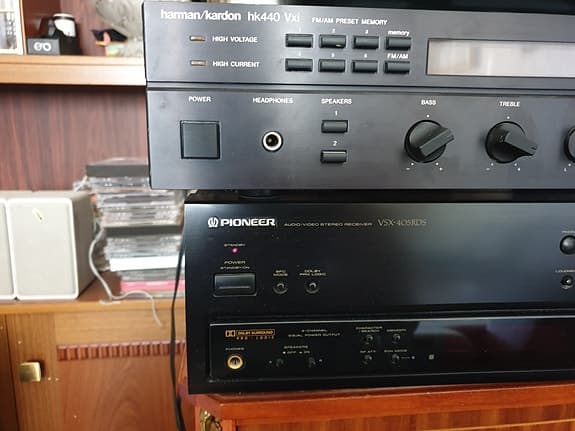 Harman Kardon hk440 Vxi förstärkare + Pioneer VSX-405RDS receiver