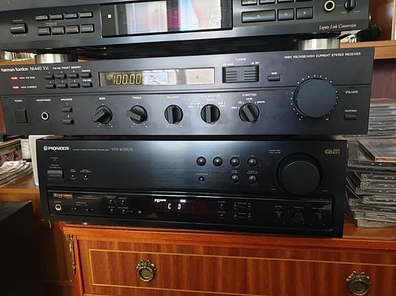 Harman Kardon hk440 Vxi förstärkare + Pioneer VSX-405RDS receiver