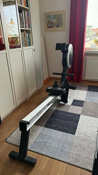 Master roddmaskin med display svart/vit