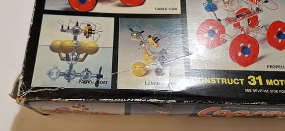 Komplett Capsela 500 Motorized - Land and Water Models - konstruktionsset, retro