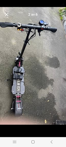 sparkcykel e wheels e7