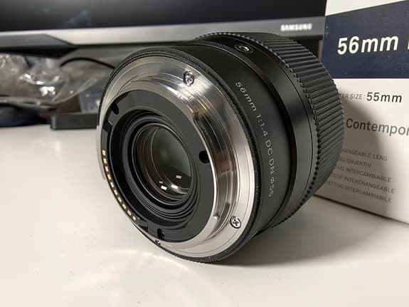 Sigma 56mm f/1.4 Sony E – Nyskick, kvitto finns
