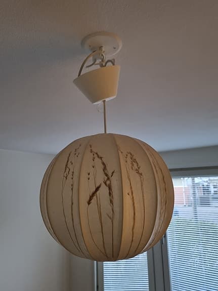 Vacker lampa från Malmstenbutiken