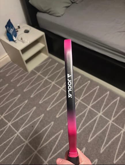 Joola Magnus 3 14 mm pickleballrack svart/rosa