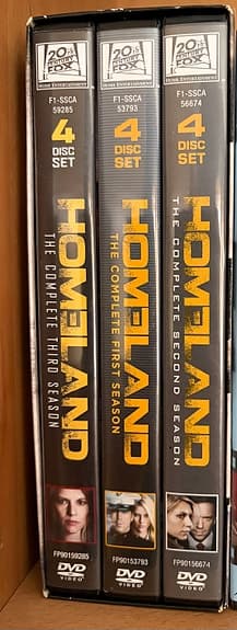 Homeland säsong 1–3 DVD-box