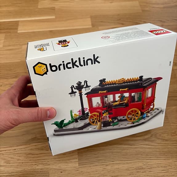 LEGO 910052 Popcorn Wagon Oöppnad