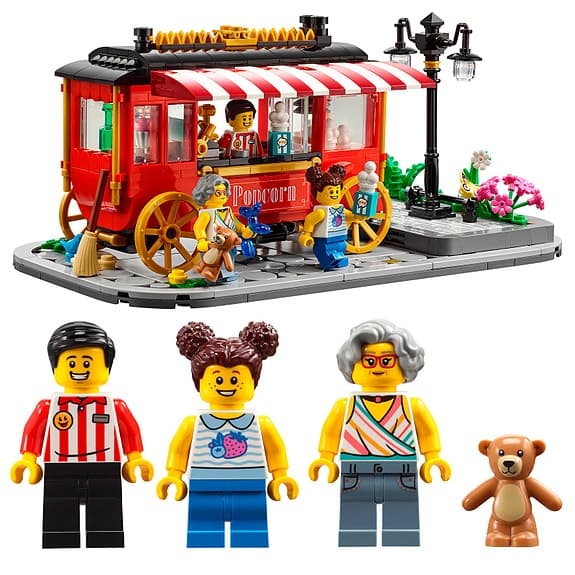 LEGO 910052 Popcorn Wagon Oöppnad