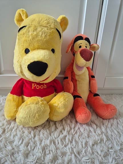 Nalle Puh gosedjur set med Tiger