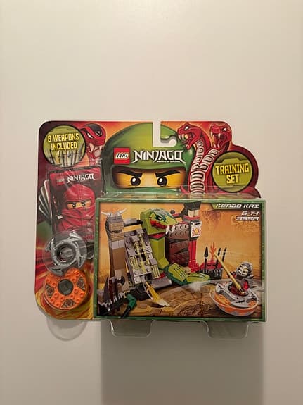 OÖPPNAT LEGO 9558 Ninjago Kendo Kai träningsset