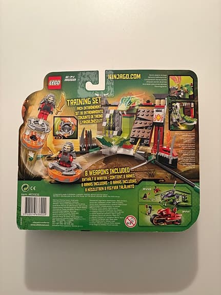 OÖPPNAT LEGO 9558 Ninjago Kendo Kai träningsset