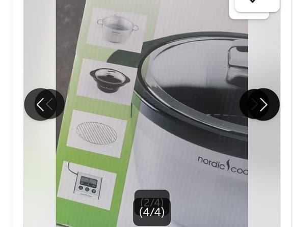 Oanvänd slow cooker