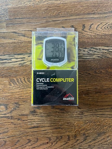 Asaklitt cykeldator cycle computer