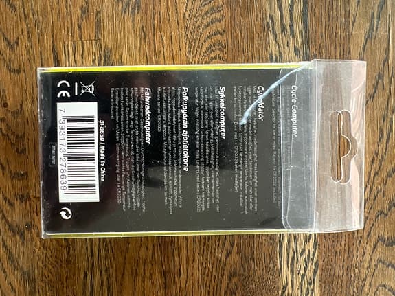 Asaklitt cykeldator cycle computer