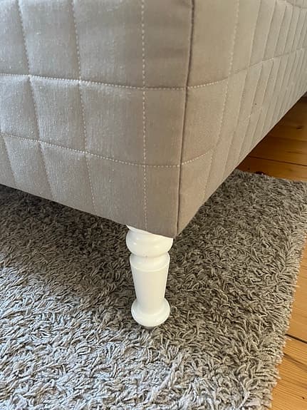 1 st IKEA SKÅRER säng 90 cm grå