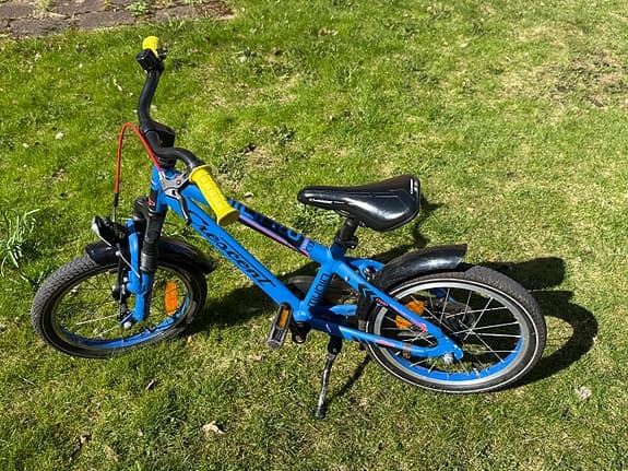 Barncykel 16 tum Crescent Munin