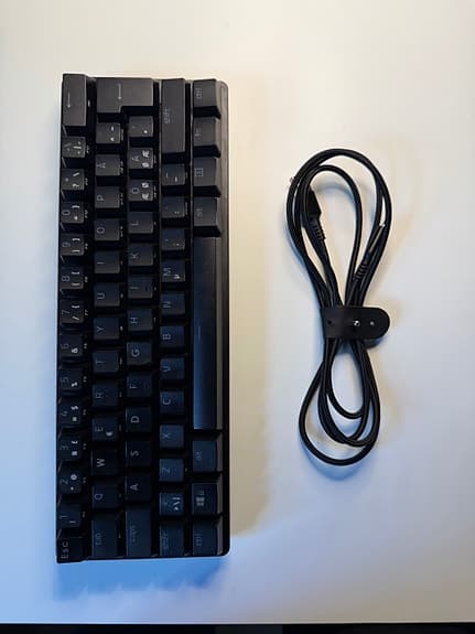 Razor Huntsman mini 60% Lila razor switches