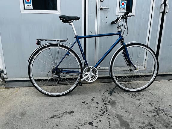 Skeppshult Elit herrcykel 28" blå, 24 vxl.