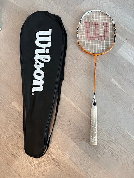 Wilson Badminton racket + väska