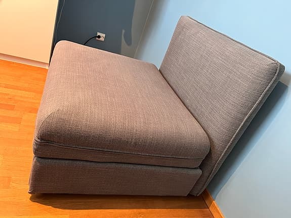 IKEA Vallentuna bäddsoffa med ryggstöd