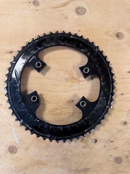 Shimano Ultegra FC-R9100 ytterdrev 52T svart