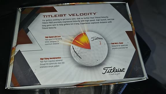 Titleist Velocity golfbollar