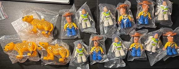 LEGO Toy Story minifigurer Woody och Buzz
