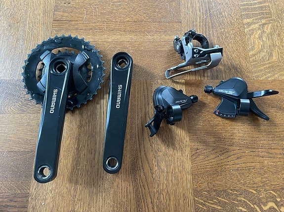 Shimano Alivio 2x9 minigrupp