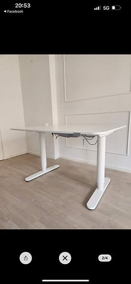 Elektrisk höj och sänkbart skrivbord