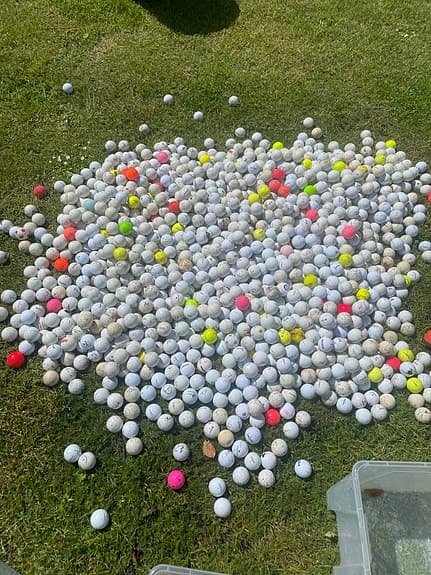 Golfbollar skåne
