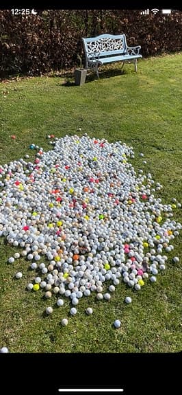 Golfbollar skåne